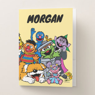 Sesame Street   Sesame Pals   Add Your Name Pocket Folder