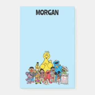 Sesame Street Sesame Pals Add Your Name Post-it Notes
