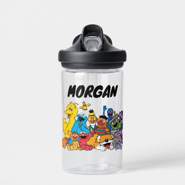 Sesame Street | Sesame Pals | Add Your Name Water Bottle (Front)
