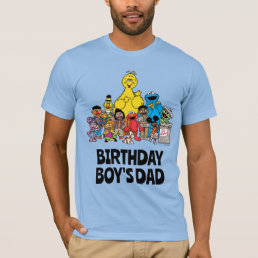 Sesame Street | Sesame Pals Birthday Boy&#39;s Dad T-Shirt