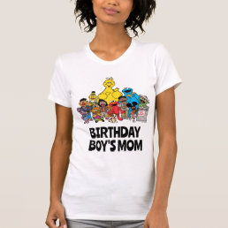 Sesame Street | Sesame Pals Birthday Boy&#39;s Mom T-Shirt