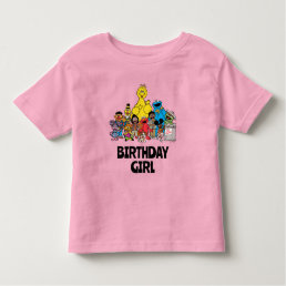 Sesame Street | Sesame Pals Birthday Girl Toddler T-shirt