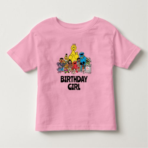 Sesame Street  Sesame Pals Birthday Girl Toddler T_shirt