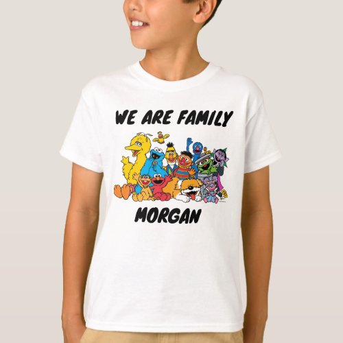 Sesame Street  Sesame Pals  Family Name T_Shirt