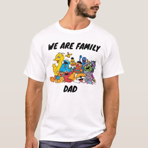 Sesame Street  Sesame Pals Family Name T_Shirt