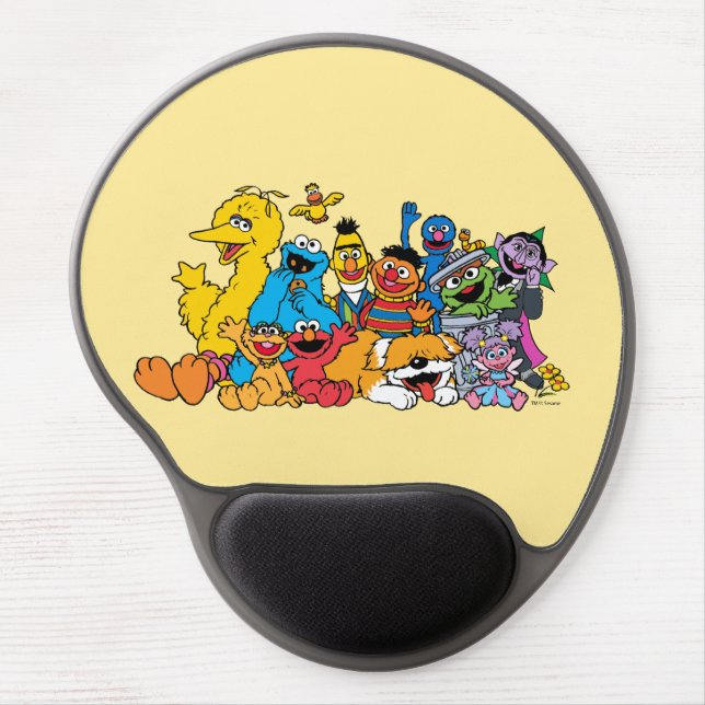 Sesame Street | Sesame Pals Group Portrait Gel Mouse Pad (Front)