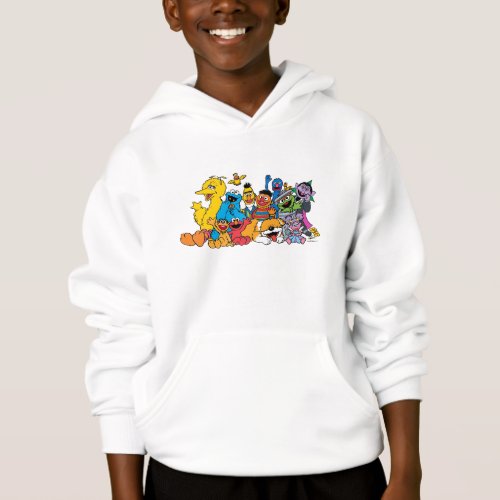 Sesame Street  Sesame Pals Group Portrait Hoodie