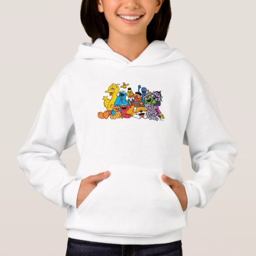 Sesame Street  Sesame Pals Group Portrait Hoodie