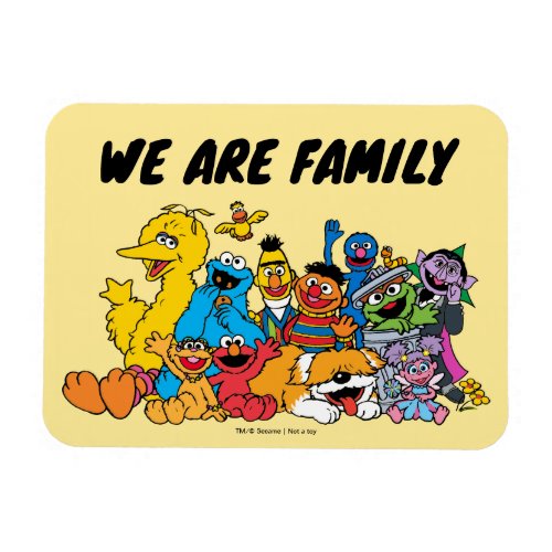 Sesame Street  Sesame Pals Group Portrait Magnet