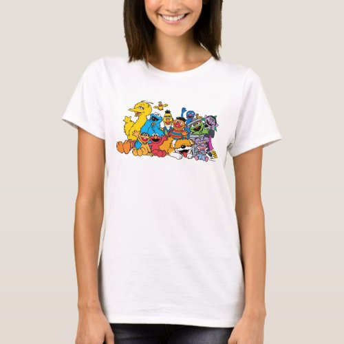 Sesame Street  Sesame Pals Group Portrait T_Shirt