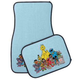 Sesame Street Sesame Pals Hanging Out Car Floor Mat