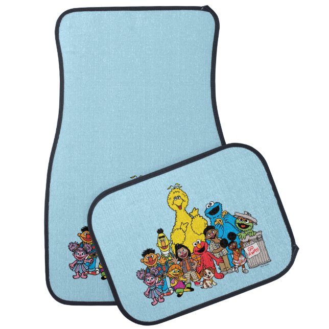 Sesame Street | Sesame Pals Hanging Out Car Floor Mat (Set)