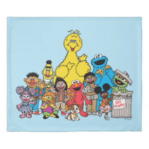 Sesame Street Sesame Pals Hanging Out Duvet Cover