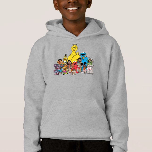 Sesame Street | Sesame Pals Hanging Out Hoodie (Front)