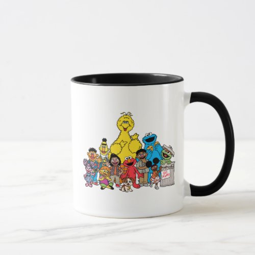 Sesame Street  Sesame Pals Hanging Out Mug