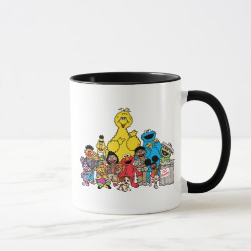 Sesame Street  Sesame Pals Hanging Out Mug