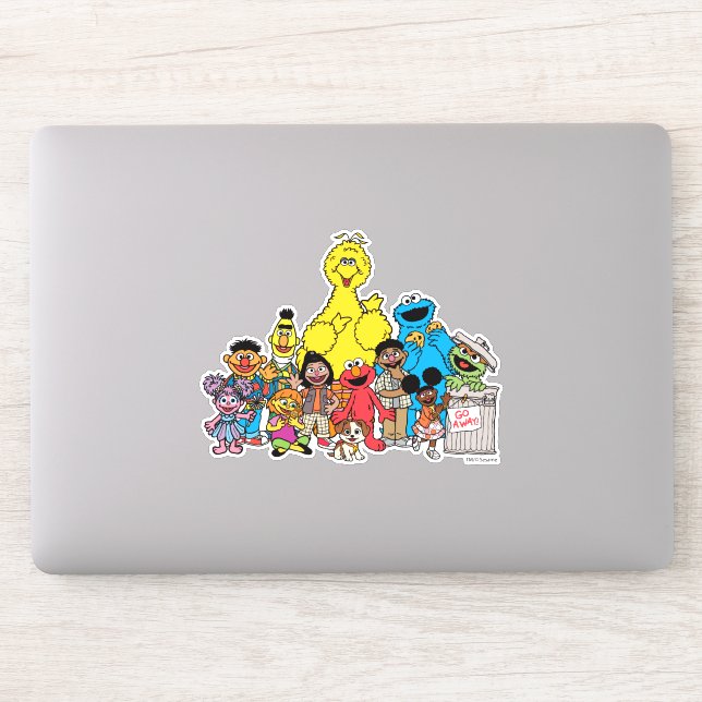 Sesame Street | Sesame Pals Hanging Out Sticker (Computer)