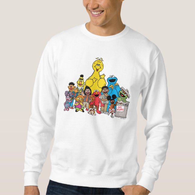 Sesame Street | Sesame Pals Hanging Out Sweatshirt (Front)