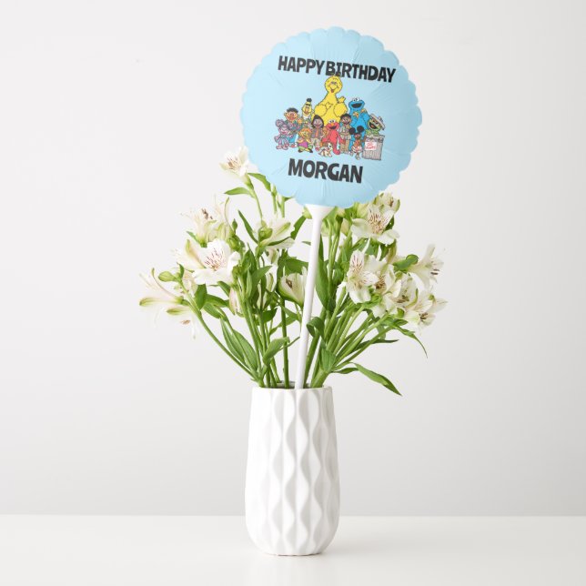 Sesame Street | Sesame Pals Happy Birthday Balloon (Vase)