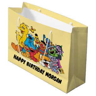 Sesame Street   Sesame Pals   Happy Birthday Large Gift Bag