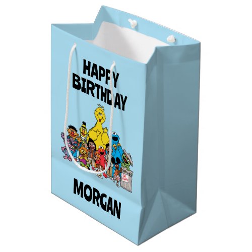 Sesame Street  Sesame Pals Happy Birthday Medium Gift Bag