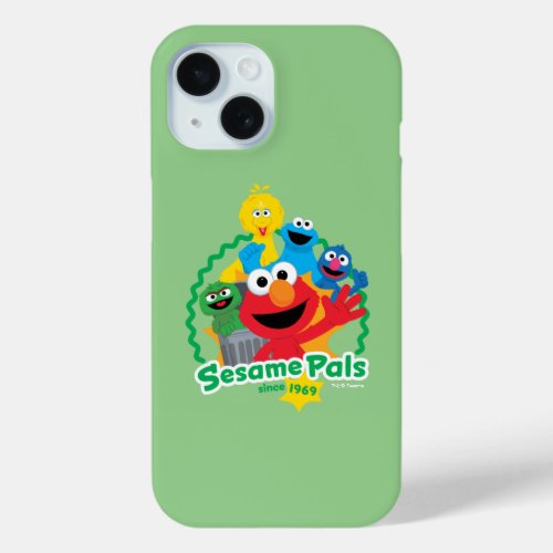 Sesame Street  Sesame Pals Since 1969 iPhone 15 Case