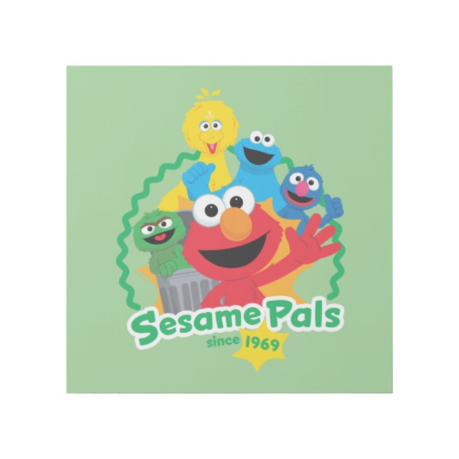 Sesame Street | Sesame Pals Since 1969 Gallery Wrap (Front)