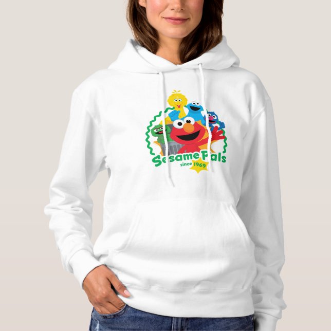 Sesame Street | Sesame Pals Since 1969 Hoodie (Front)