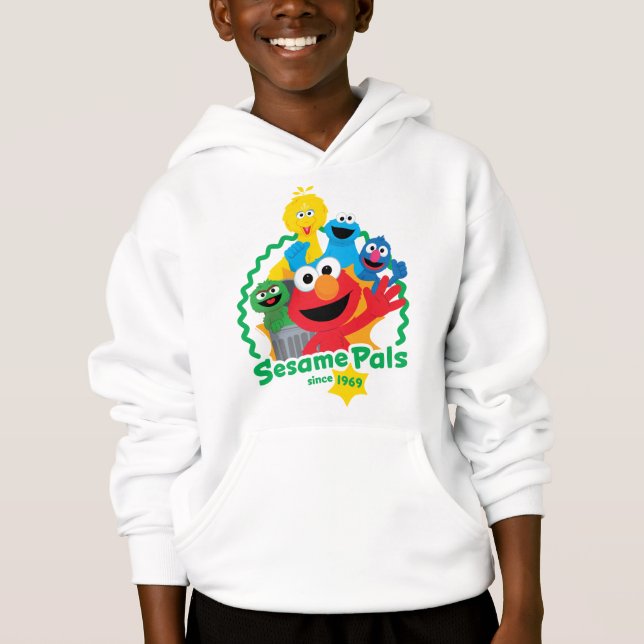 Sesame Street | Sesame Pals Since 1969 Hoodie (Front)