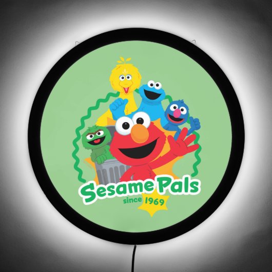 Sesame Street | Sesame Pals Since 1969 LED Sign (Front)