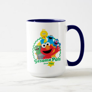 Sesame Street   Sesame Pals Since 1969 Mug