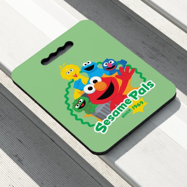 Sesame Street | Sesame Pals Since 1969 Seat Cushion (In Situ)
