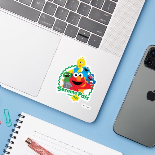 Sesame Street  Sesame Pals Since 1969 Sticker