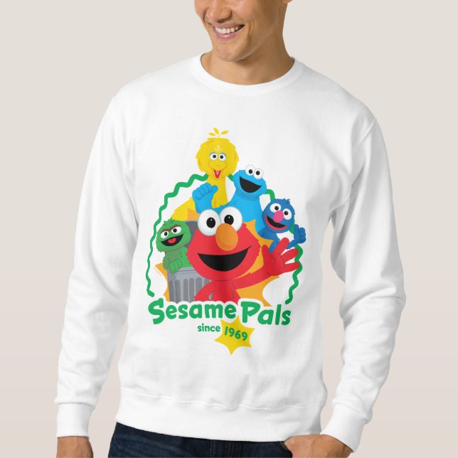 Sesame Street | Sesame Pals Since 1969 Sweatshirt (Front)