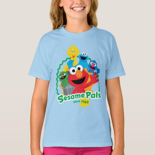 Sesame Street  Sesame Pals Since 1969 T_Shirt