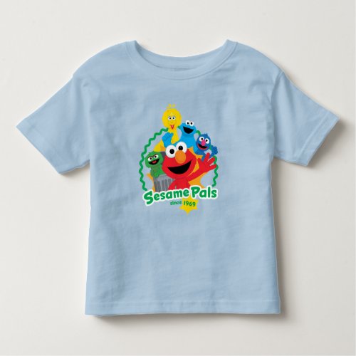 Sesame Street  Sesame Pals Since 1969 Toddler T_shirt