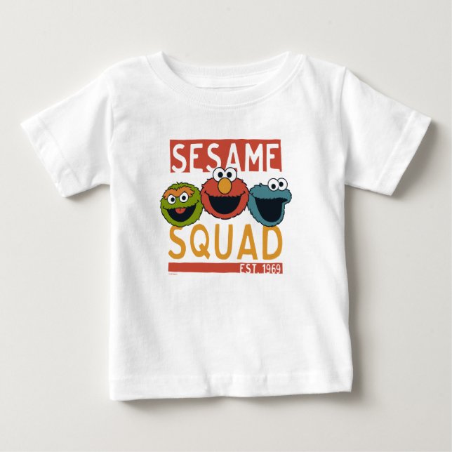 Sesame Street - Sesame Squad Baby T-Shirt (Front)
