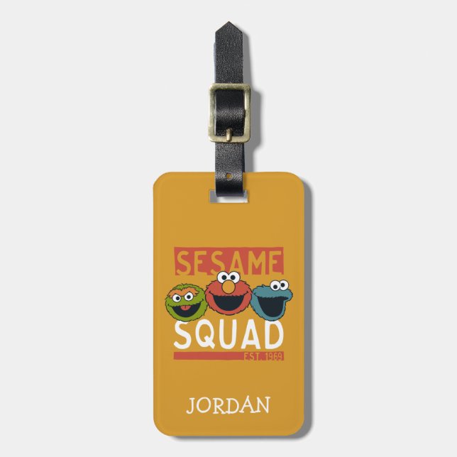 Sesame Street - Sesame Squad Luggage Tag (Front Vertical)