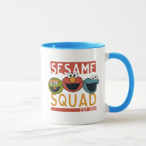 Sesame Street _ Sesame Squad Mug