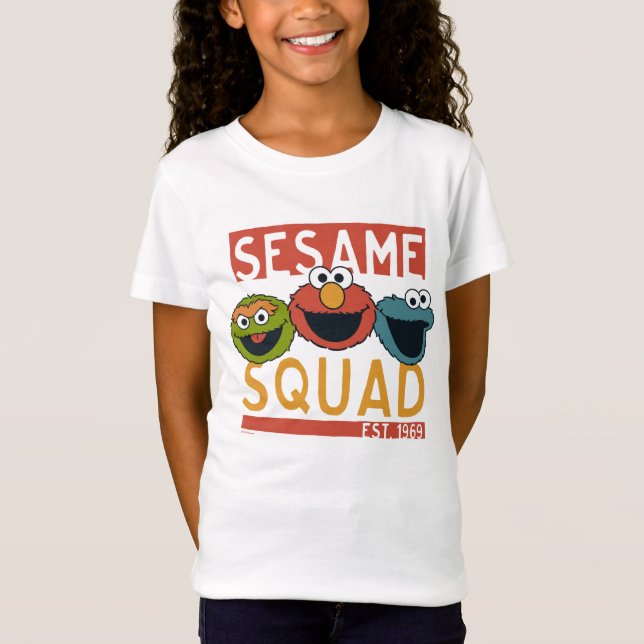 Sesame Street - Sesame Squad T-Shirt (Front)