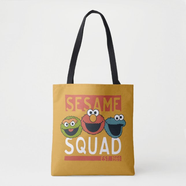 Sesame Street - Sesame Squad Tote Bag (Front)