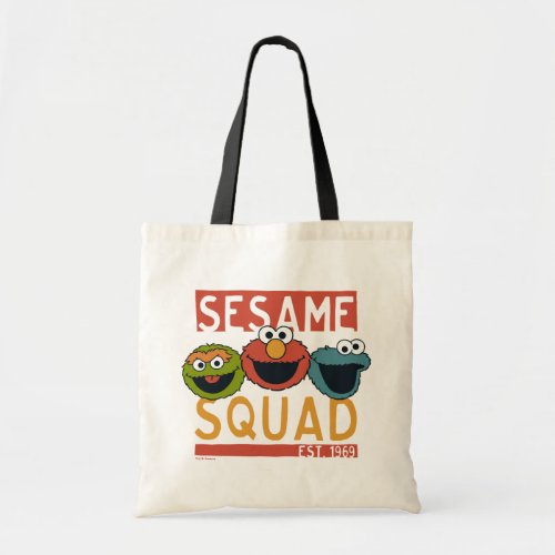 Sesame Street _ Sesame Squad Tote Bag