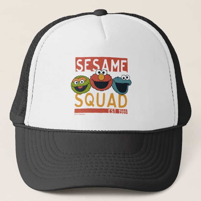 Sesame Street - Sesame Squad Trucker Hat (Front)