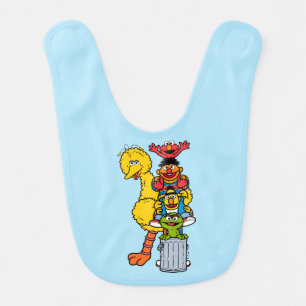 Sesame Street Sesame Street Pals Pose Baby Bib