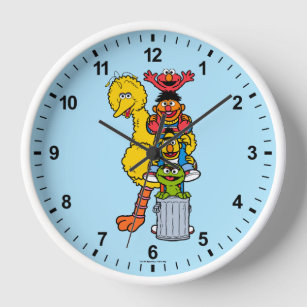 Sesame Street   Sesame Street Pals Pose Clock