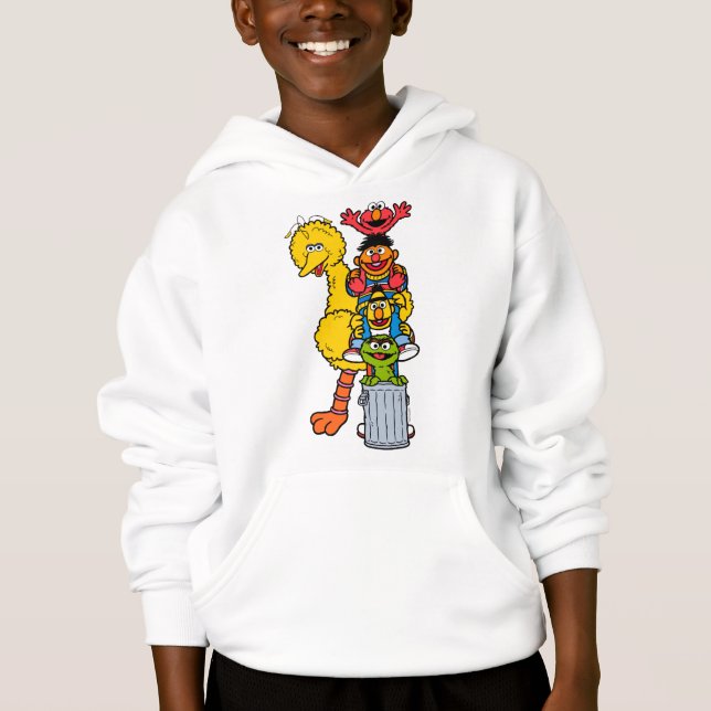 Sesame Street | Sesame Street Pals Pose Hoodie (Front)