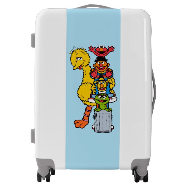 Sesame Street | Sesame Street Pals Pose Luggage (Front)