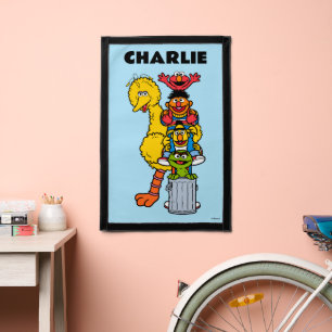Sesame Street   Sesame Street Pals Pose Pennant