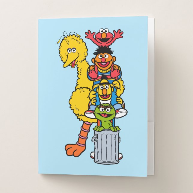 Sesame Street | Sesame Street Pals Pose Pocket Folder (Front)