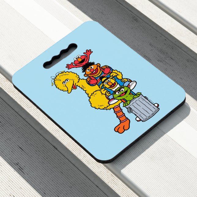 Sesame Street | Sesame Street Pals Pose Seat Cushion (In Situ)